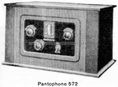 Pantophone 572; Frey-Radio GmbH; (ID = 468421) Radio