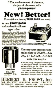 Tube Socket No. 530 ; Frost, Herbert H.; (ID = 1376032) Radio part