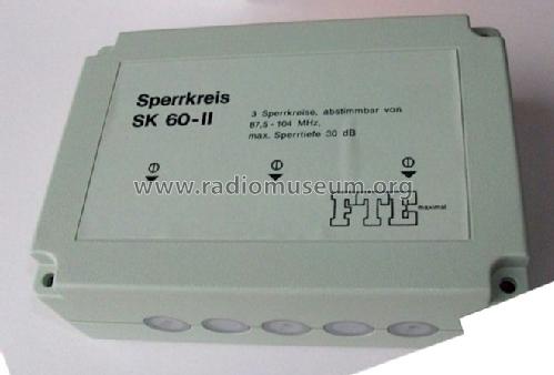 Sperrkreis SK 60-II; FTE Maximal; Ober- (ID = 1304808) Diversos