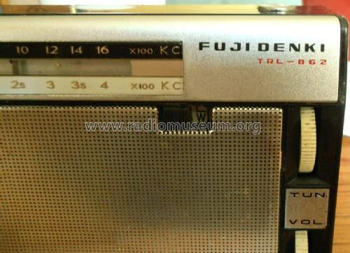 8 Transistor TRL-862; Fuji Denki Seizo K.K (ID = 2278693) Radio