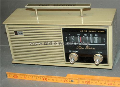 AC/DC Double Power Super Deluxe TRB-667W ; Fuji Denki Seizo K.K (ID = 2708616) Radio