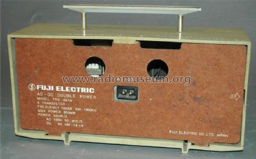 AC/DC Double Power Super Deluxe TRB-667W ; Fuji Denki Seizo K.K (ID = 2708617) Radio