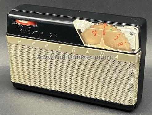 Personna Transistor Six 6T-160 TR-600 TR-64; Fuji High Frequency (ID = 2894448) Radio
