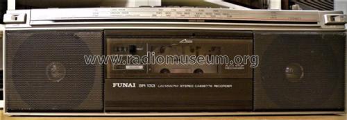 LW/SW/FM Stereo Cassette Recorder SR 133; Funai Electric Co., (ID = 2577065) Radio