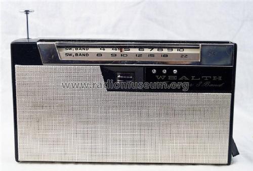 Wealth 8 Transistor 3-Band FT-840; Funai Electric Co., (ID = 1564519) Radio