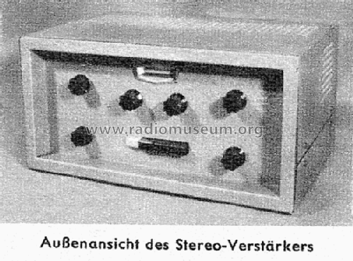 Stereo-Verstärker Diwefon-7060; Funk-Technik, Labor (ID = 1163919) Verst/Mix