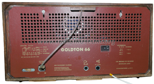 Goldton 66; Funk- und (ID = 2920251) Radio