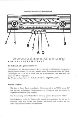 Musikschrank Berlin 3050; Funk- und (ID = 2562463) Radio