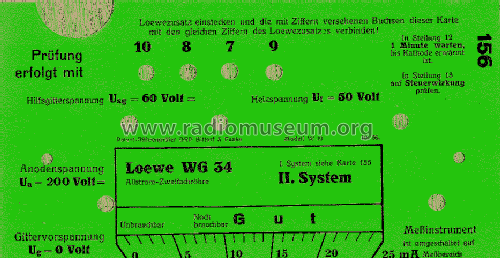 Adapter für Loewe Röhren für RPG W12, W16; Funke, Max, Weida/Th (ID = 1421973) Equipment