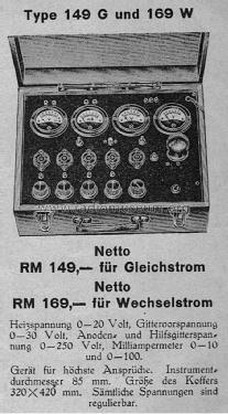 Röhrenprüfgerät 149G; Funkpraxis; Breslau (ID = 1532885) Equipment