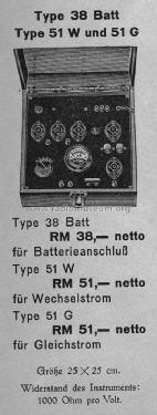 Röhrenprüfgerät 51G; Funkpraxis; Breslau (ID = 1532878) Equipment