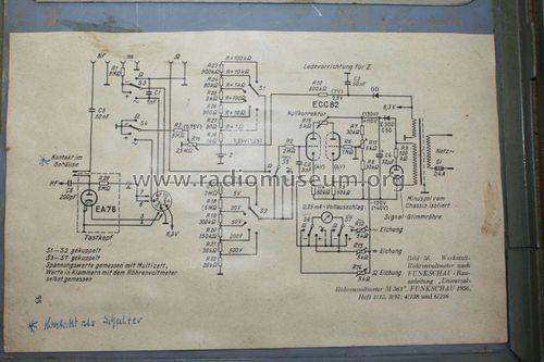 Universal Röhrenvoltmeter M 561; Funkschau, Franzis- (ID = 1321278) Equipment