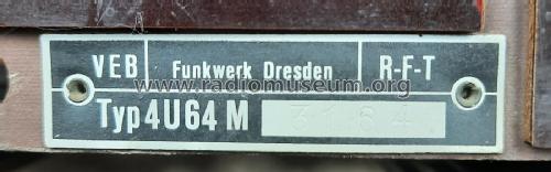 4U64M; Funkwerk Dresden, (ID = 3039021) Radio