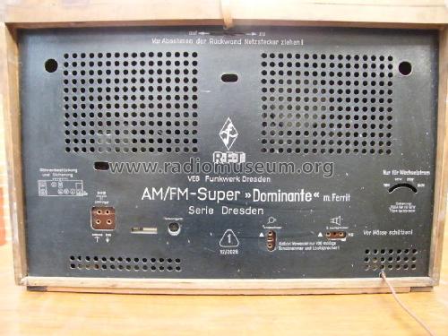 AM/FM-Super Dominante Wechselstrom 1132.7; Funkwerk Dresden, (ID = 855182) Radio