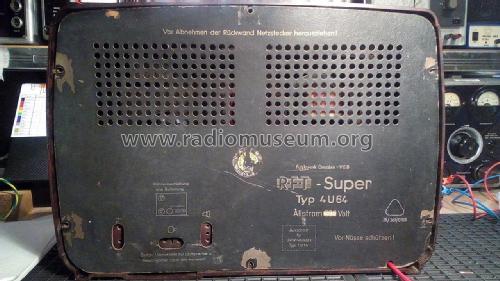 RFT - Super 4U64; Funkwerk Dresden, (ID = 2736478) Radio