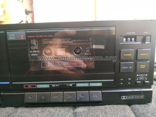 HIFI Double Cassette Deck HC750; Telefunken (ID = 2977276) R-Player