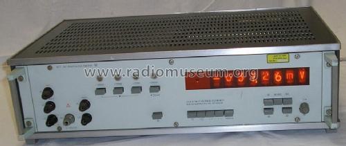 DC-Digitalvoltmeter G1206.010; Funkwerk Erfurt, VEB (ID = 756723) Equipment