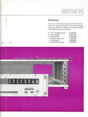 DC-I-Digitalvoltmeter G-1209.500; Funkwerk Erfurt, VEB (ID = 1883373) Equipment