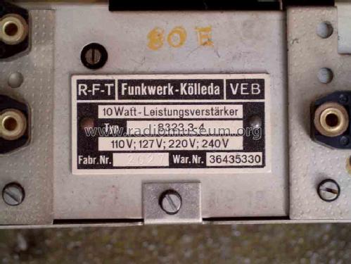 Polyhymat 80E; Funkwerk Erfurt, VEB (ID = 604404) Sonido-V