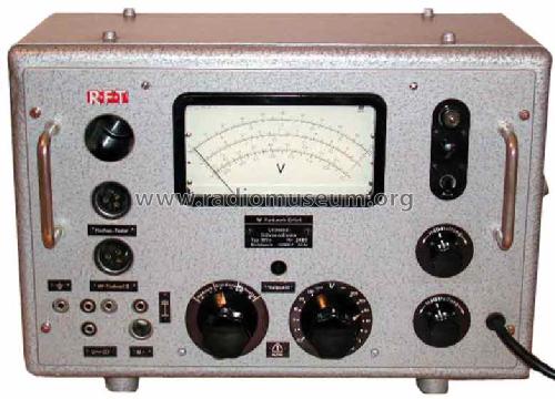 Universal-Röhrenvoltmeter 187A; Funkwerk Erfurt, VEB (ID = 375726) Equipment