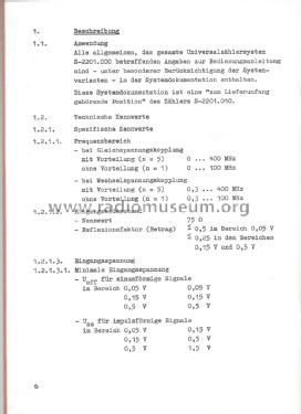 Vorteiler 400MHz S-2201.050; Funkwerk Erfurt, VEB (ID = 1882680) RF-Ampl.