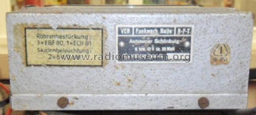 Aukoton Schönburg 1153.002 und 1154.2; Funkwerk Halle FWH, (ID = 1684398) Car Radio