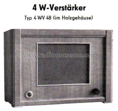 4-Watt-Verstärker 4WV48; Funkwerk Kölleda, (ID = 2488601) Verst/Mix