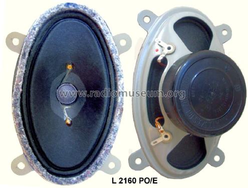 Lautsprecherchassis L2160PO/E; Funkwerk Kölleda, (ID = 1842431) Speaker-P