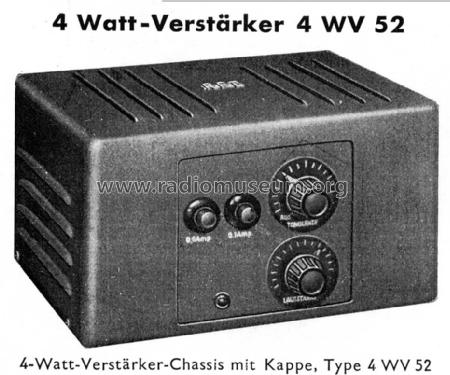 Verstärker 4 Watt 4WV52; Funkwerk Kölleda, (ID = 1628502) Ampl/Mixer