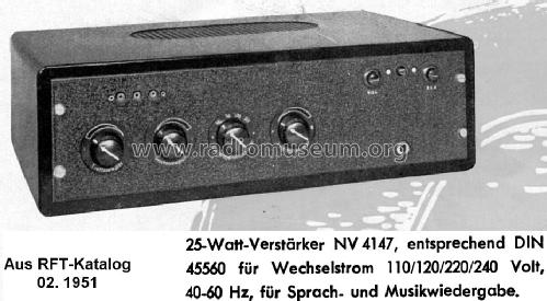 Kraftverstärker NV4147; Funkwerk Leipzig, (ID = 830967) Ampl/Mixer