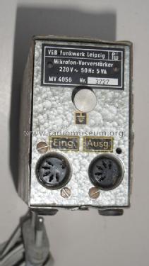 Mikrofon-Vorverstärker MV4056; Funkwerk Leipzig, (ID = 1616922) Ampl/Mixer