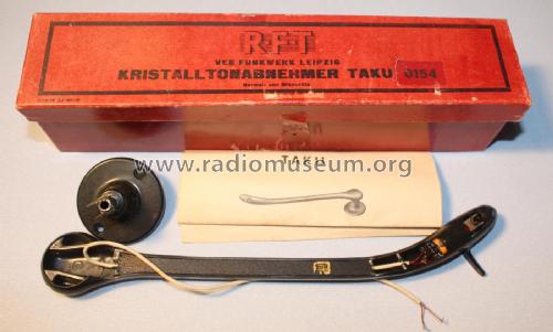 Tonarm TAKU0154; Funkwerk Leipzig, (ID = 3104088) Microphone/PU