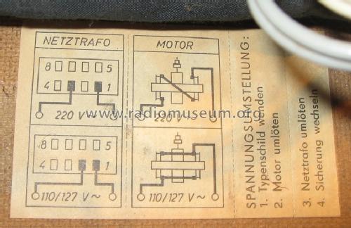 Apart 306; Funkwerk Zittau, VEB (ID = 1508401) Sonido-V