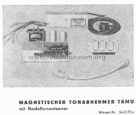 Tonabnehmer Tamu; Funkwerk Zittau, VEB (ID = 1495612) Enrég.-R