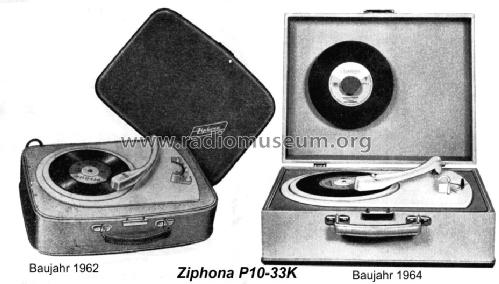 Ziphona P10K ; Funkwerk Zittau, VEB (ID = 606194) R-Player
