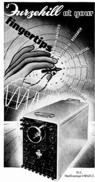 D.C. Oscilloscope 1684D/2; Furzehill (ID = 3081041) Equipment