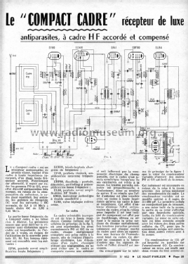 Compact Cadre ; Gaillard; Paris (ID = 2050641) Radio
