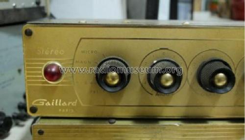 Préamplificateur Stéréo Europe ; Gaillard; Paris (ID = 2512444) Ampl/Mixer