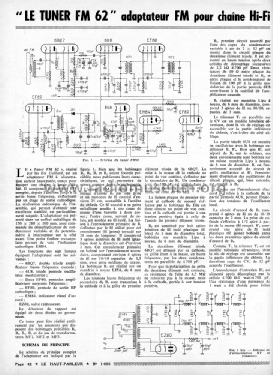 Tuner FM 62; Gaillard; Paris (ID = 2174171) Radio