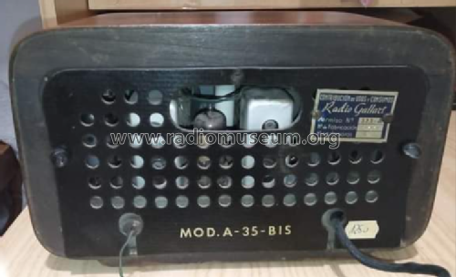 A-35-Bis; Gallart Radio; (ID = 2663732) Radio