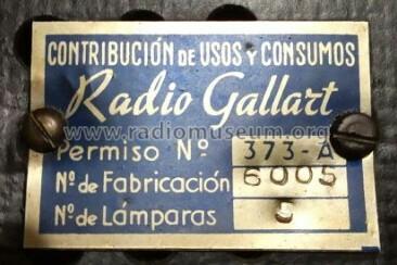 A-35-Bis; Gallart Radio; (ID = 2663736) Radio