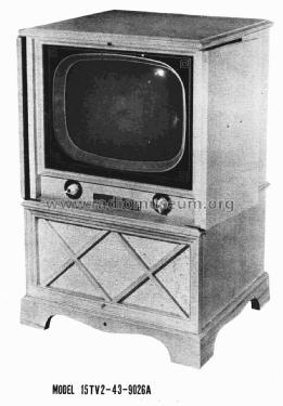 Coronado 15TV2-43-9026A; Gamble-Skogmo, Inc.; (ID = 2953498) Télévision