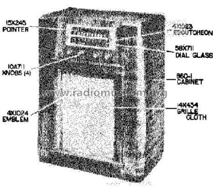 Coronado 94RA1-43-7605A ; Gamble-Skogmo, Inc.; (ID = 264688) Radio