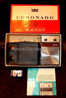 Coronado Crown Twelve Transistor RA70-9881A; Gamble-Skogmo, Inc.; (ID = 2312725) Radio