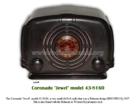 Coronado Jewel ; Gamble-Skogmo, Inc.; (ID = 1458961) Radio