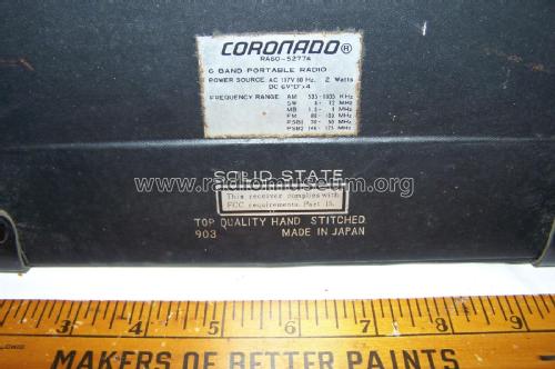 Coronado Solid State AC/Battery RA60-5277A ; Gamble-Skogmo, Inc.; (ID = 2322277) Radio