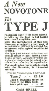 Novotone Compensator Types J, H, S.; Gambrell Bros.Ltd., (ID = 2914684) Diverses