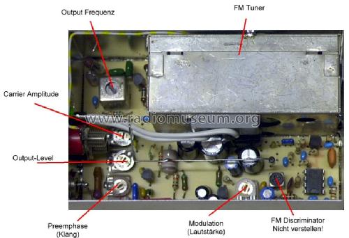 AM Modulator mit UKW und NF-Eingang ; GammaTech Electronic (ID = 1188884) Radio