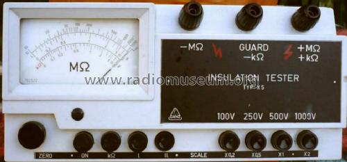 Insulation Tester XS; GANZ Árammérögyár; G (ID = 1057496) Equipment