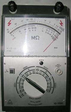 Isolation Meter XS-1000; GANZ Árammérögyár; G (ID = 1921626) Equipment